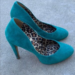 Pretty Teal Heels